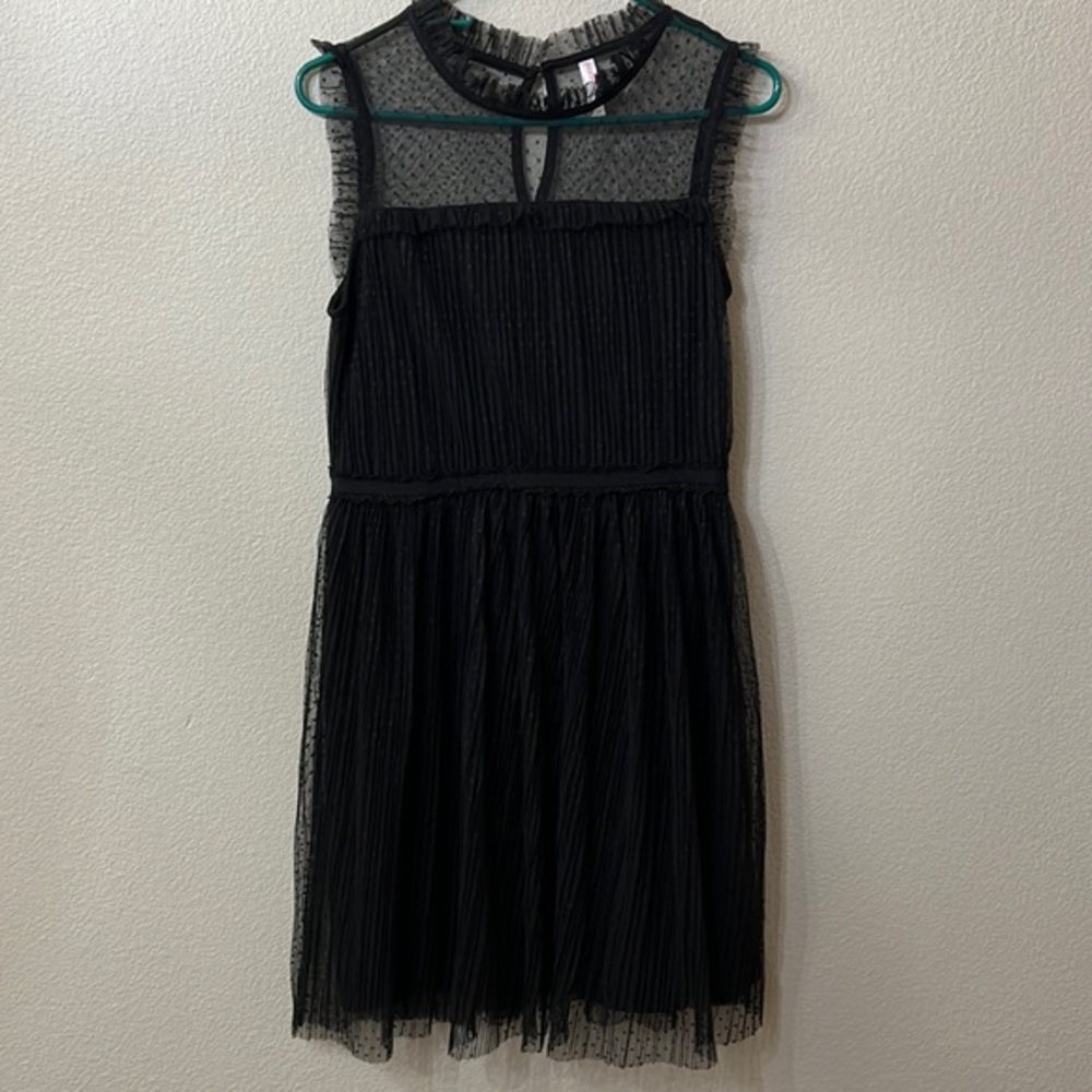 Black mini dress, size medium